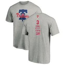 Chuck Klein Philadelphia Phillies Men's Backer T-Shirt - Ash